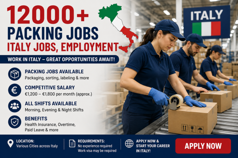Packing Jobs in Italy